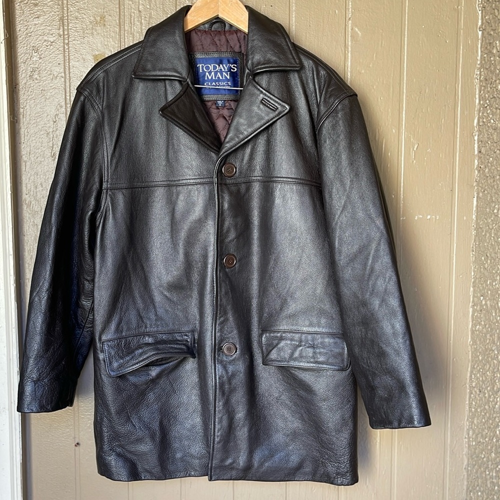 Today’s man classic collection vintage leather jacket
